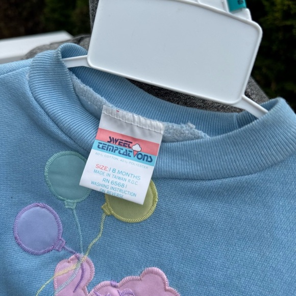 NWT vintage 1990’s sweat outfit size 18 months - Picture 4 of 6